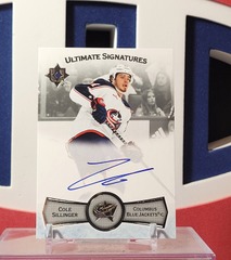 Cole Sillinger 2022-23 Ultimate Signatures Ultimate Collection Autograph